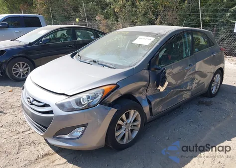 2014 Hyundai Elantra Gt from USA, damaged, VIN KMHD35LHXEU158591
